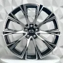 RIN 20X8.5 5-112 R1 SPORT H3122F MACHINE BLACK ET25 CB66.5