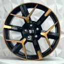 RIN 18X8 5-112 R1 SPORT CPR14-FF SATIN BLACK MF+COPPER ET40 CB57.1