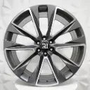 RIN 26X10 6-139.7 R1 SPORT FE669 GUNMETAL MACHINE FACE ET24 CB78.1