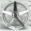 RIN 15X7 5-100 R1 SPORT DX427/5029 SILVER MACHINE FACE ET35 CB73.1